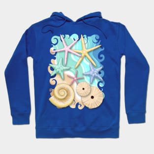 Sea Life Relax on Shore Hoodie